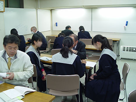 試験直前 学校ブログ 四天王寺高等学校 四天王寺中学校