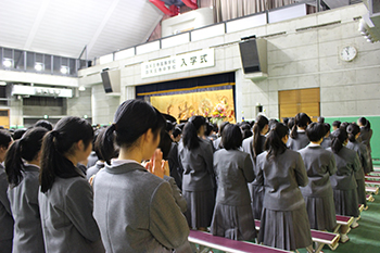 平成２９年度 四天王寺高等学校 四天王寺中学校 入学式 学校ブログ 四天王寺高等学校 四天王寺中学校