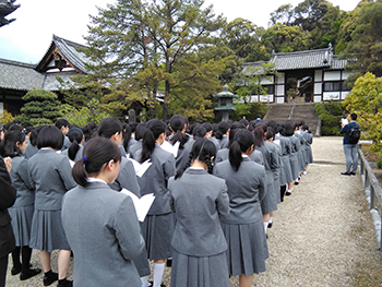 春季校外学習！（学校ブログ）｜四天王寺高等学校・四天王寺中学校